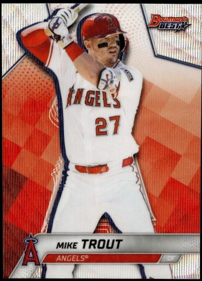 Mike Trout [Wave Refractor] #26