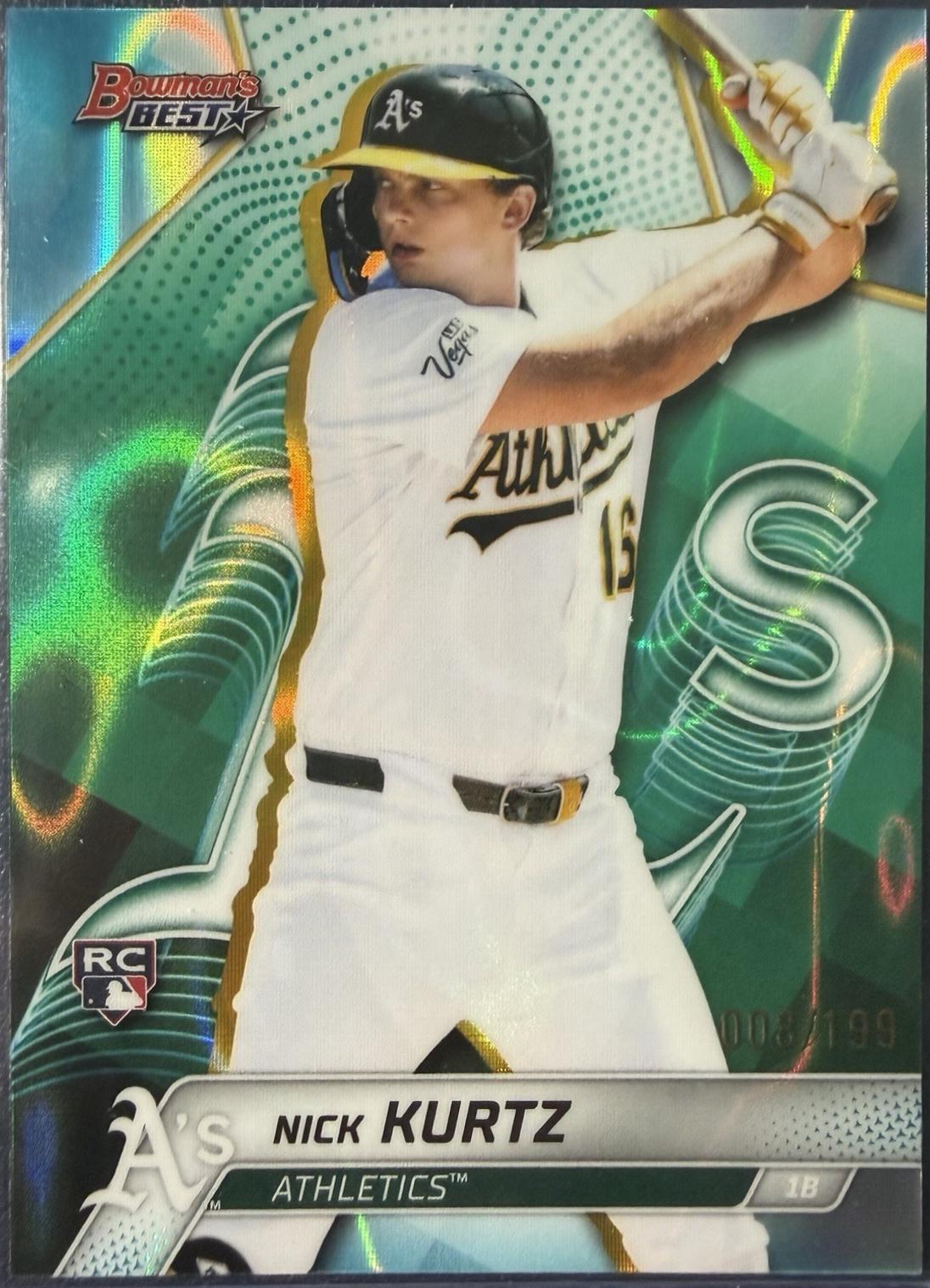 Nick Kurtz [Aqua Lava Refractor] #42