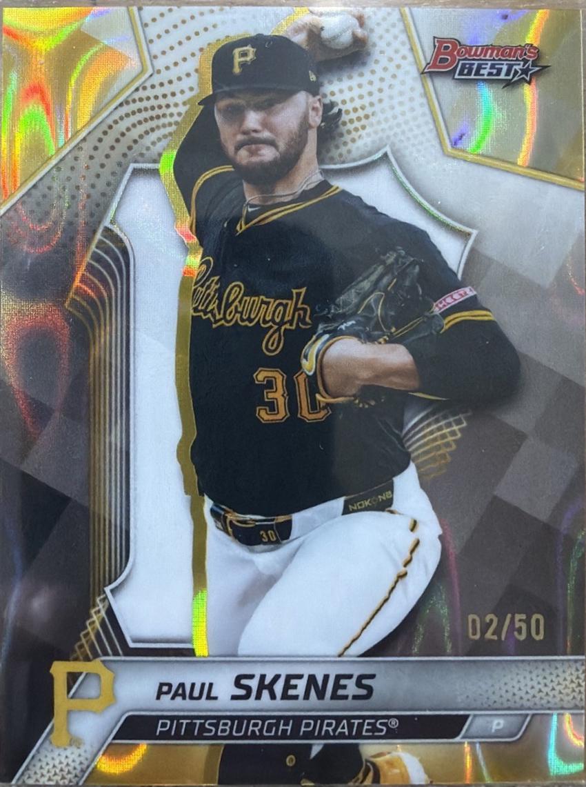 Paul Skenes [Gold Refractor] #40