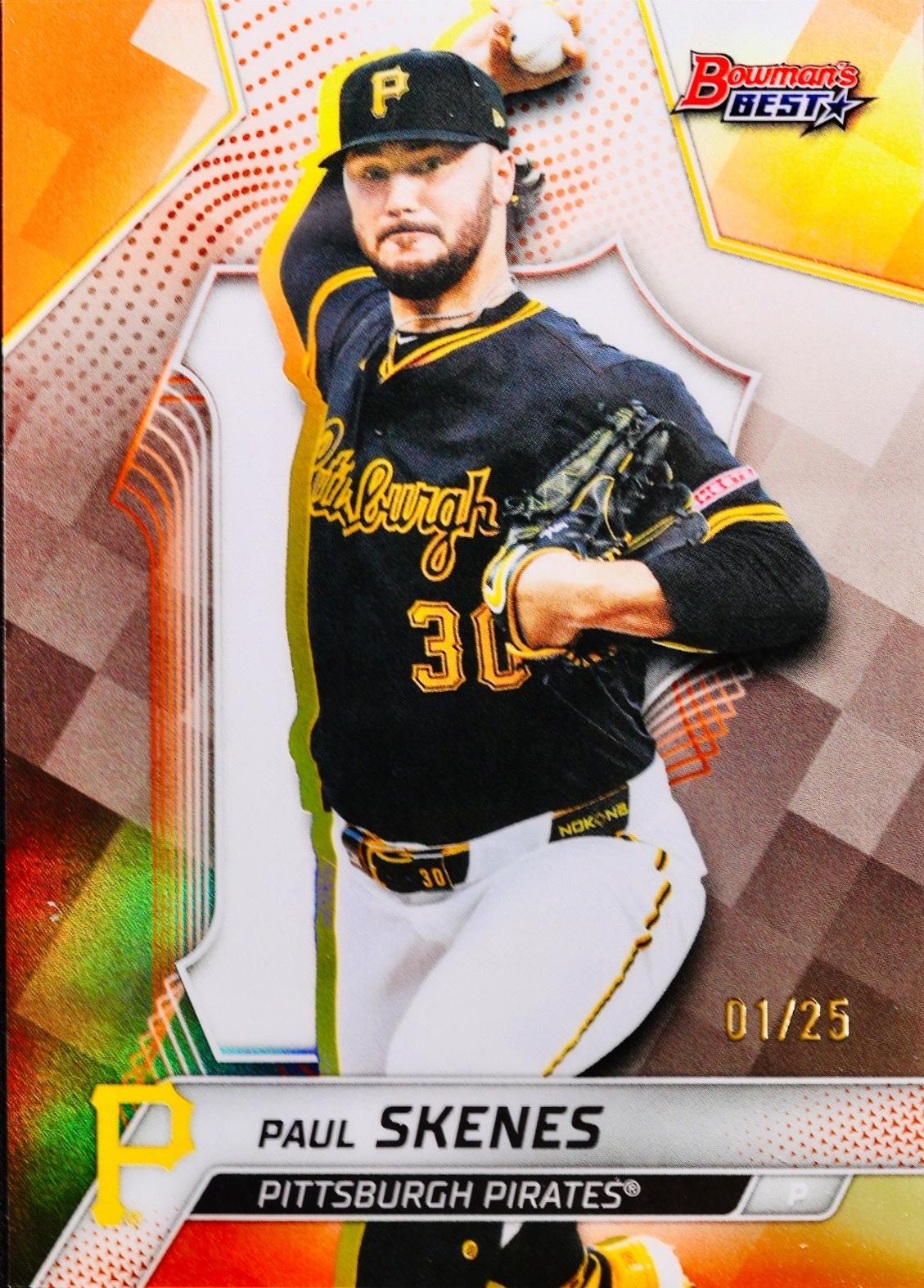 Paul Skenes [Orange Refractor] #40
