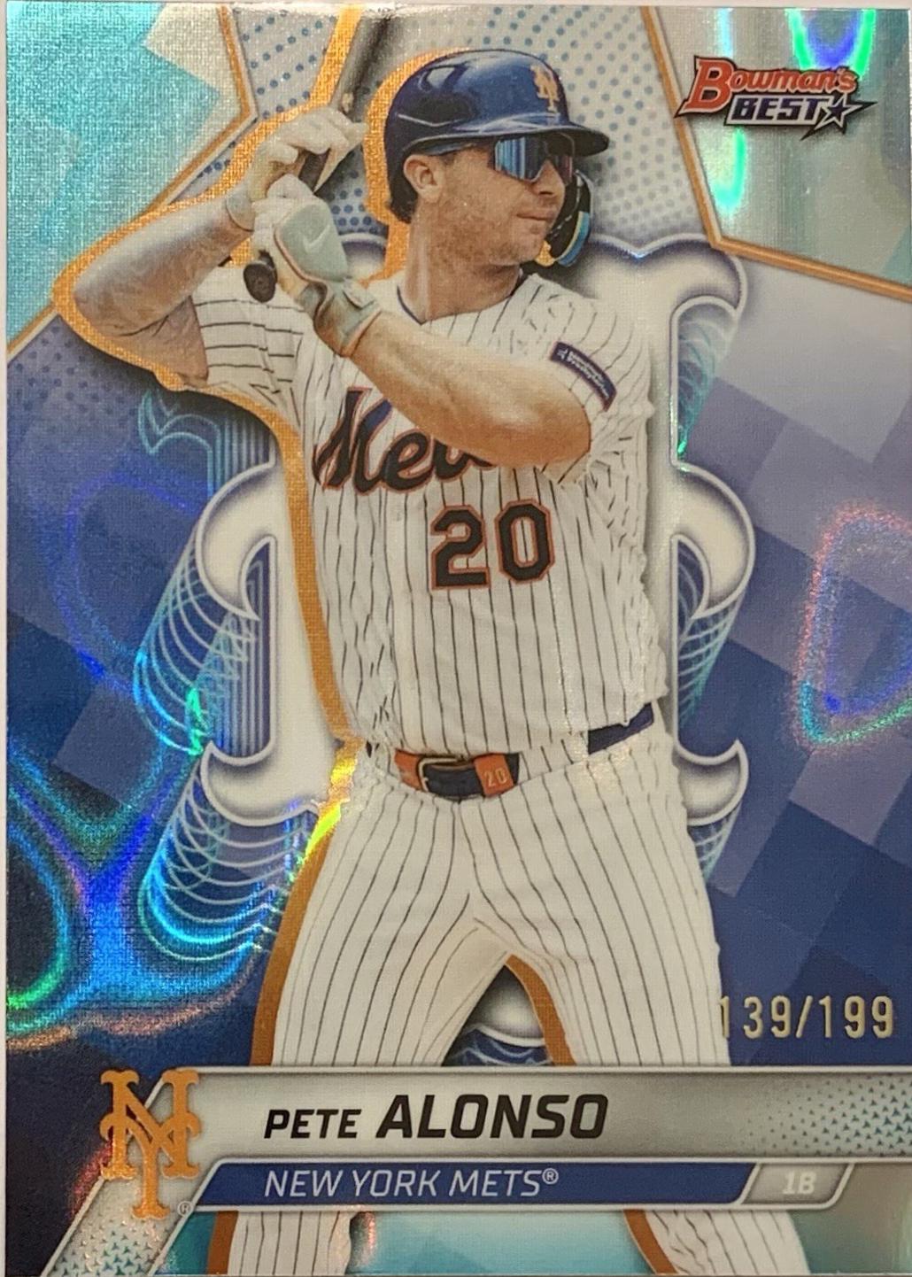 Pete Alonso [Aqua Lava Refractor] #51