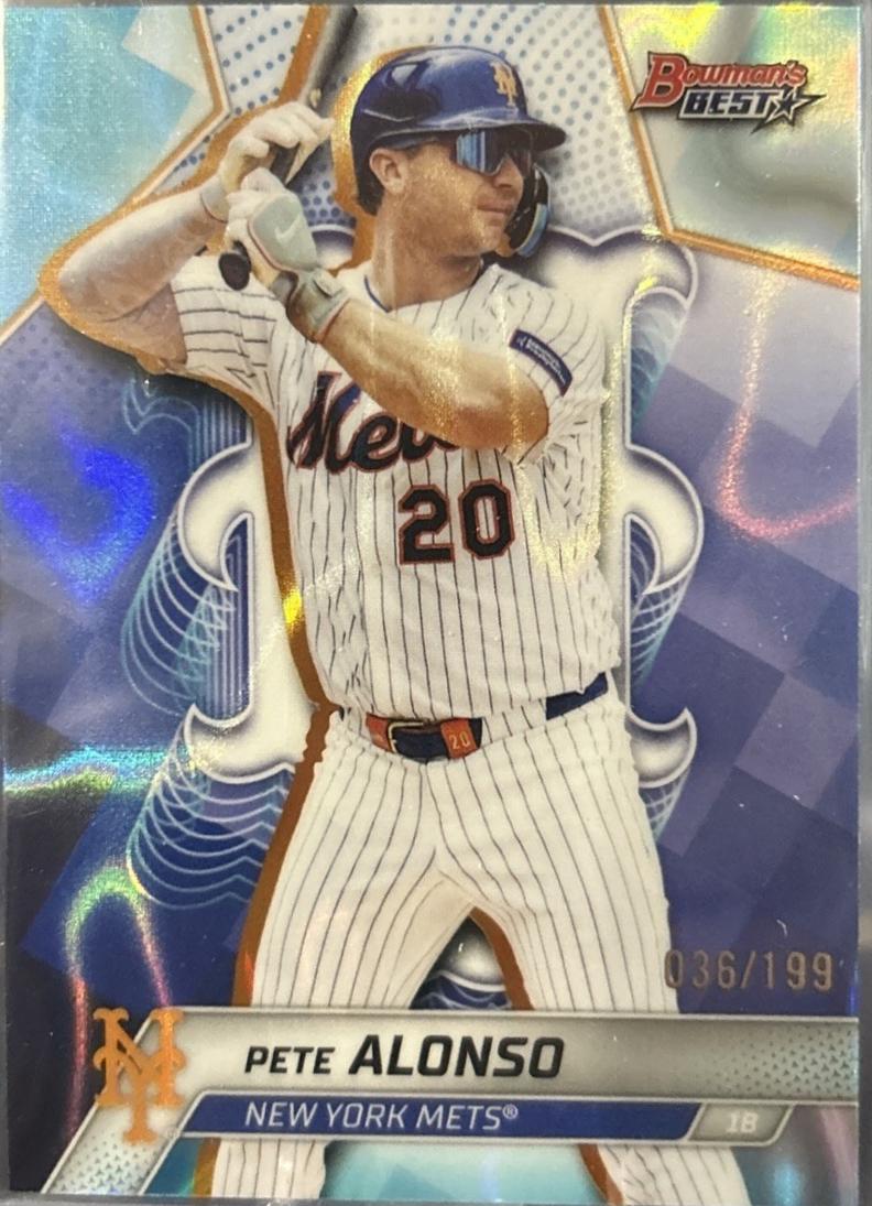 Pete Alonso [Aqua Refractor] #51