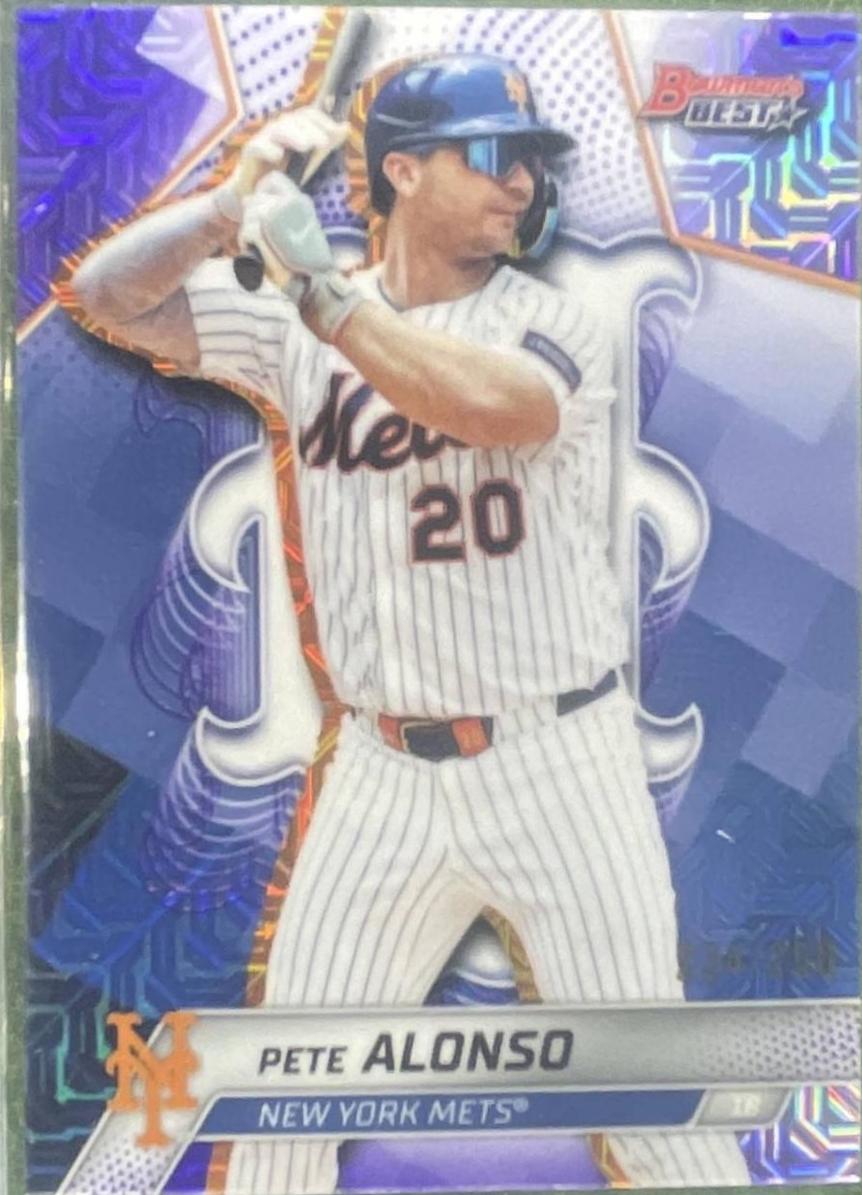 Pete Alonso [Purple Mojo Refractor] #51