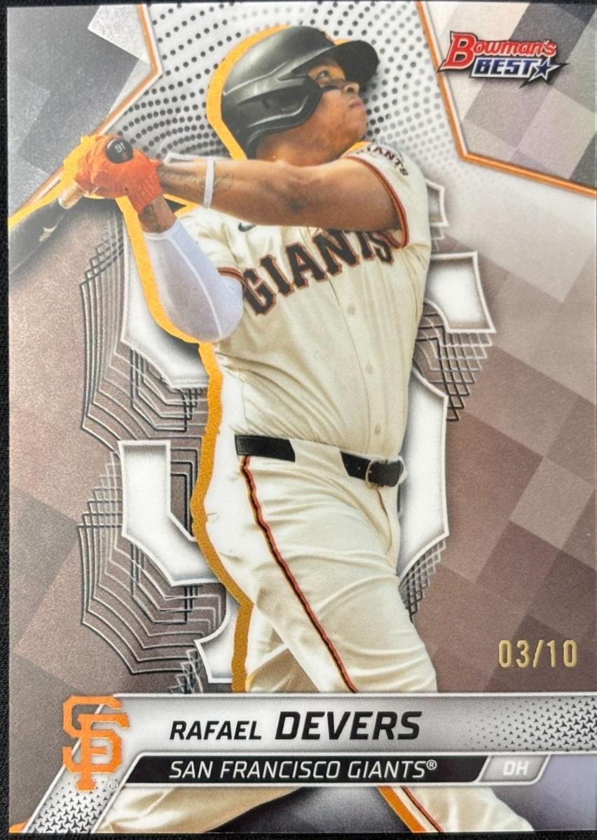 Rafael Devers [Black Refractor] #21