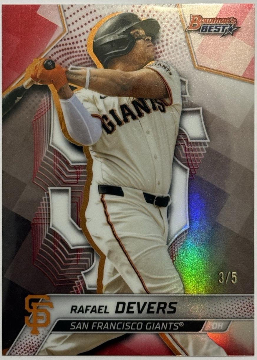 Rafael Devers [Red Refractor] #21