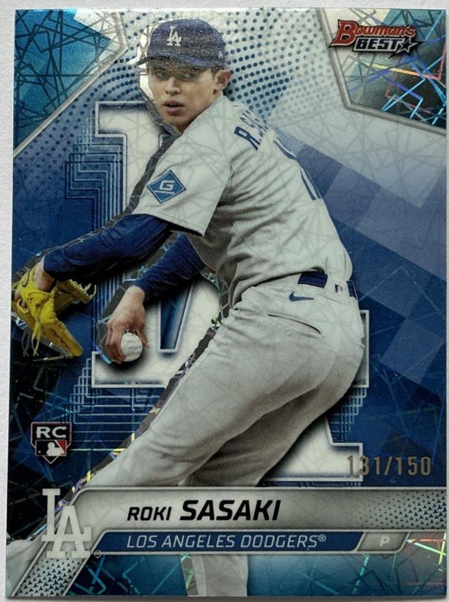 Roki Sasaki [Blue Lazer Refractor] #18