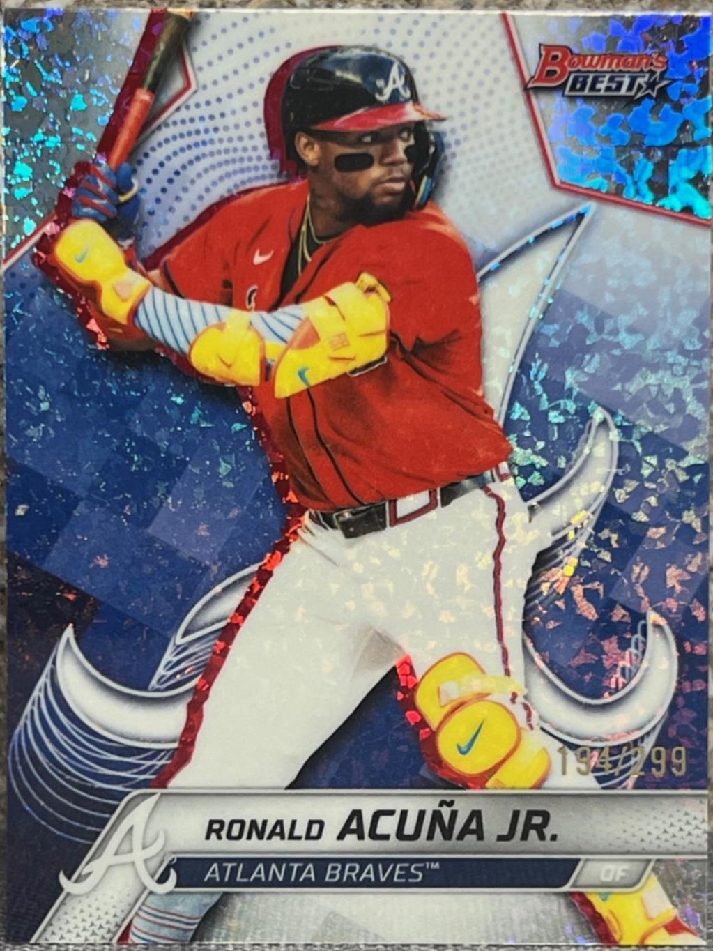 Ronald Acuna Jr. [Mini-Diamond Refractor] #13