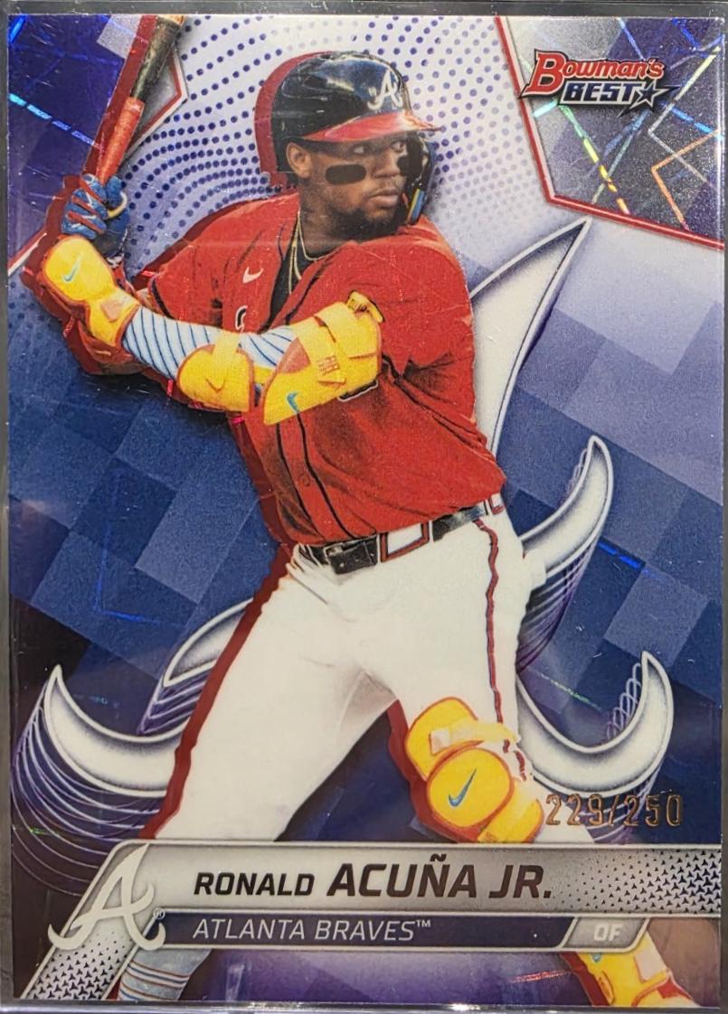 Ronald Acuna Jr. [Purple Refractor] #13