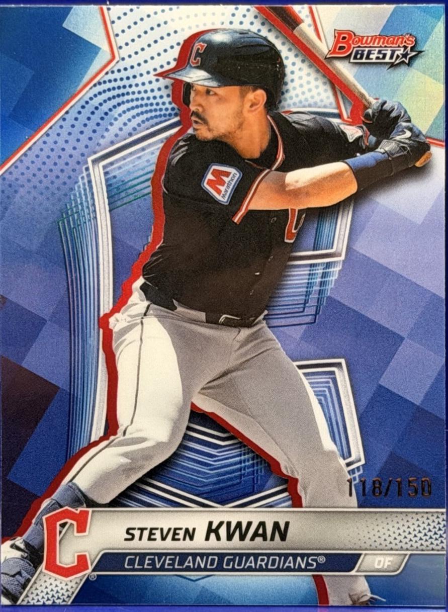 Steven Kwan [Blue Refractor] #61