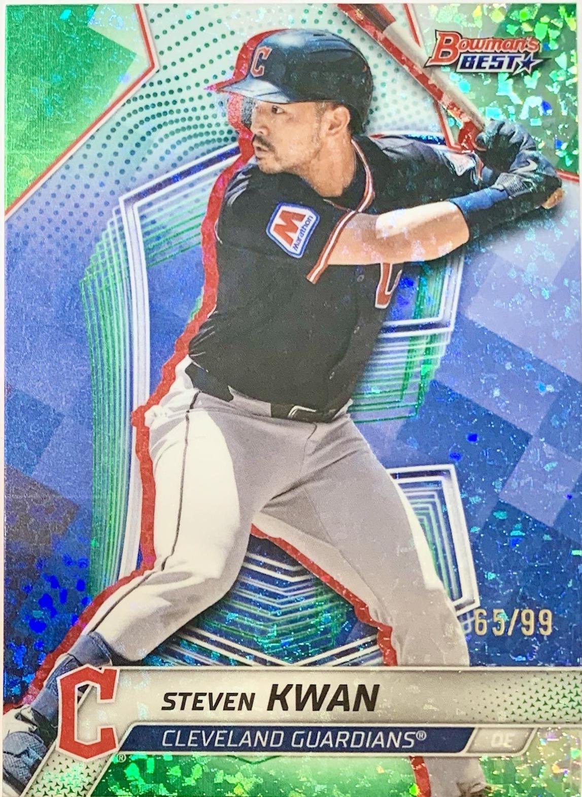 Steven Kwan [Green Refractor] #61