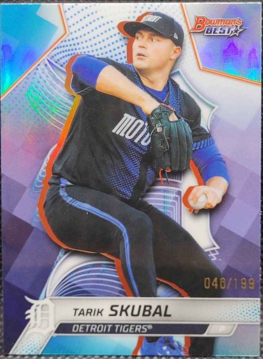 Tarik Skubal [Aqua Lava Refractor] #12