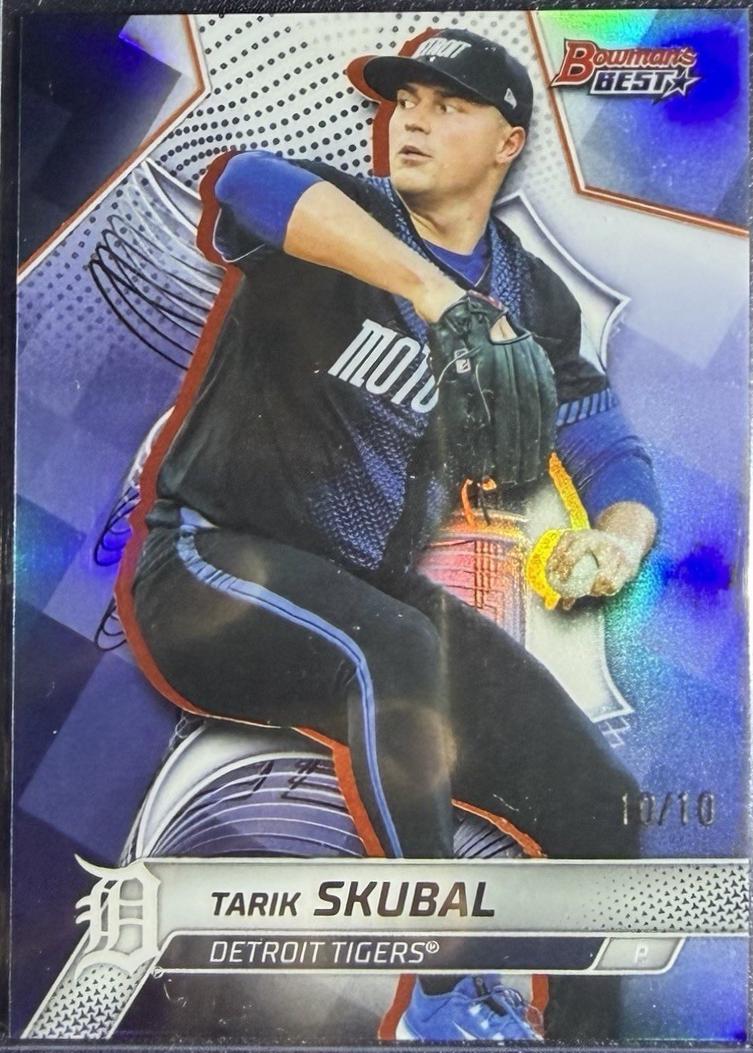 Tarik Skubal [Black Refractor] #12