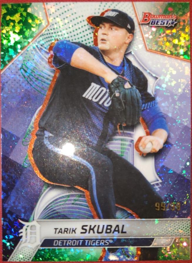 Tarik Skubal [Green Refractor] #12