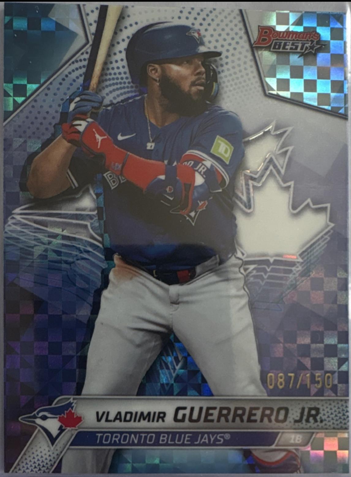 Vladimir Guerrero Jr. [Blue X-Fractor] #22