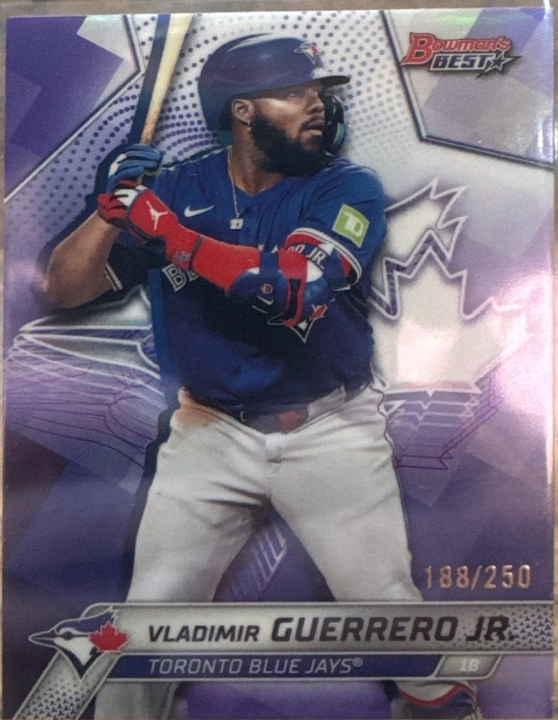 Vladimir Guerrero Jr. [Purple Refractor] #22