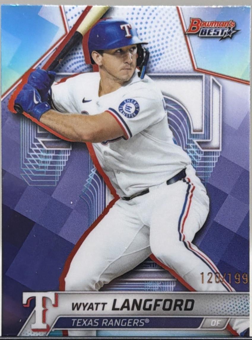 Wyatt Langford [Aqua Refractor] #63