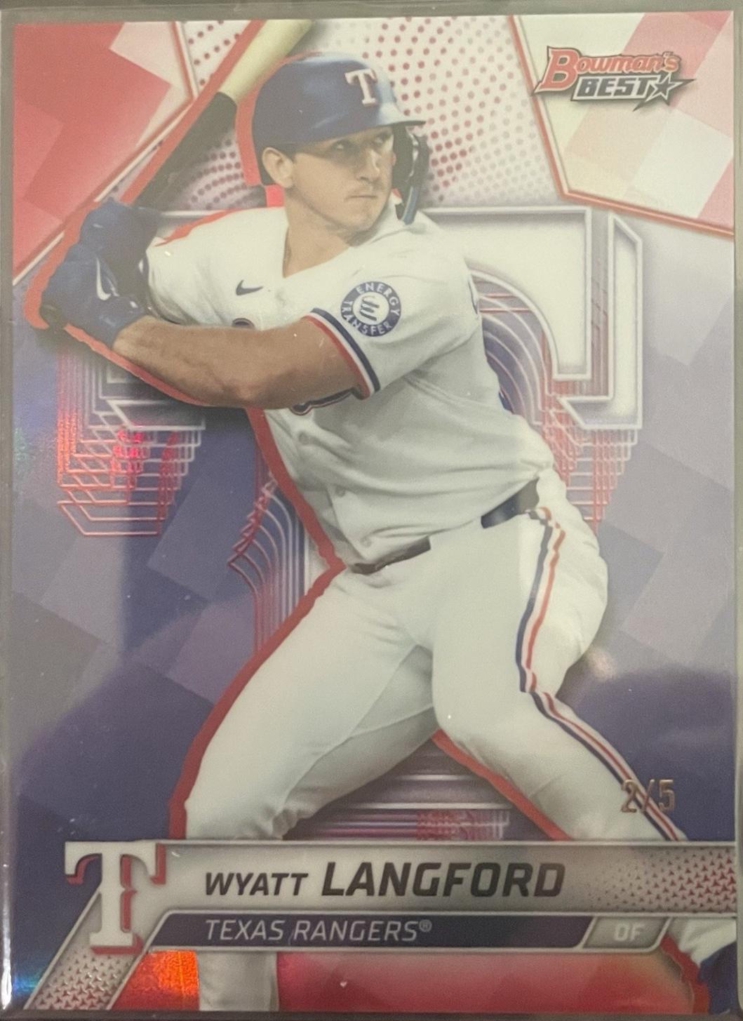 Wyatt Langford [Red Refractor] #63