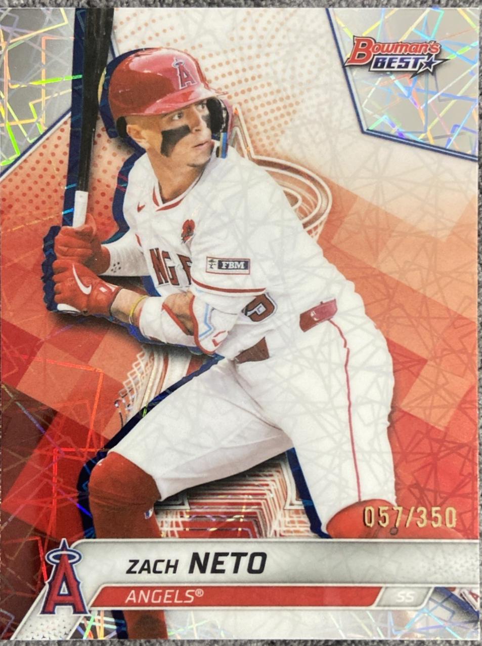 Zach Neto [Lazer Refractor] #47