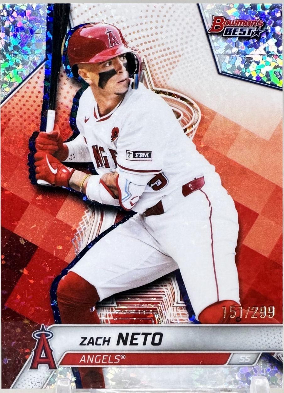 Zach Neto [Mini-Diamond Refractor] #47