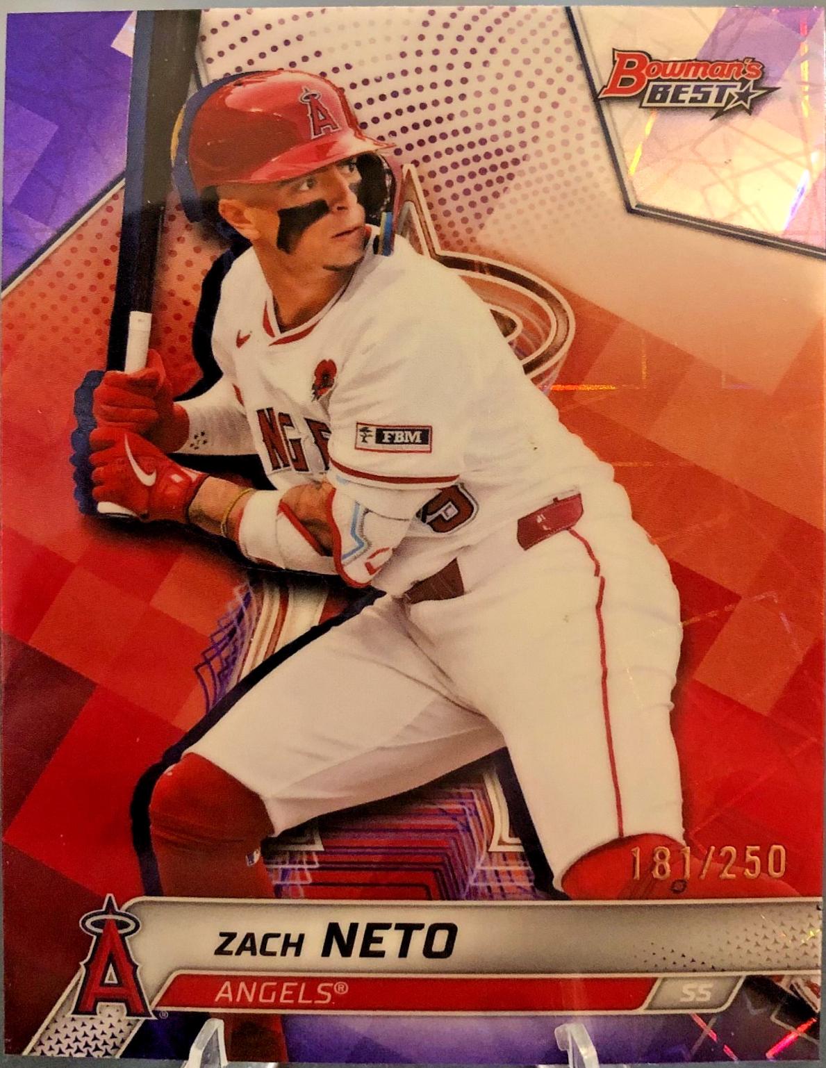 Zach Neto [Purple Refractor] #47