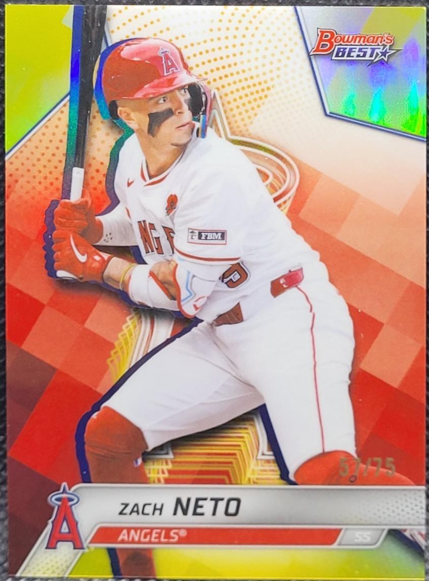 Zach Neto [Yellow Refractor] #47