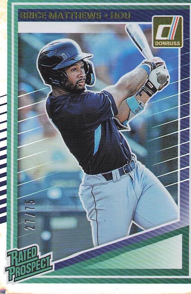 Brice Matthews [Silver Die-Cut] #153
