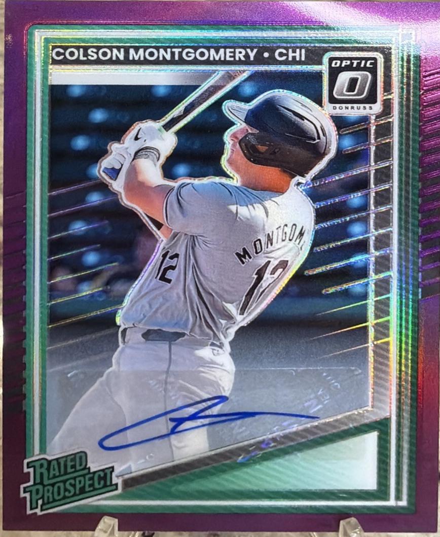 Colson Montgomery [Purple Optic Signature] #139