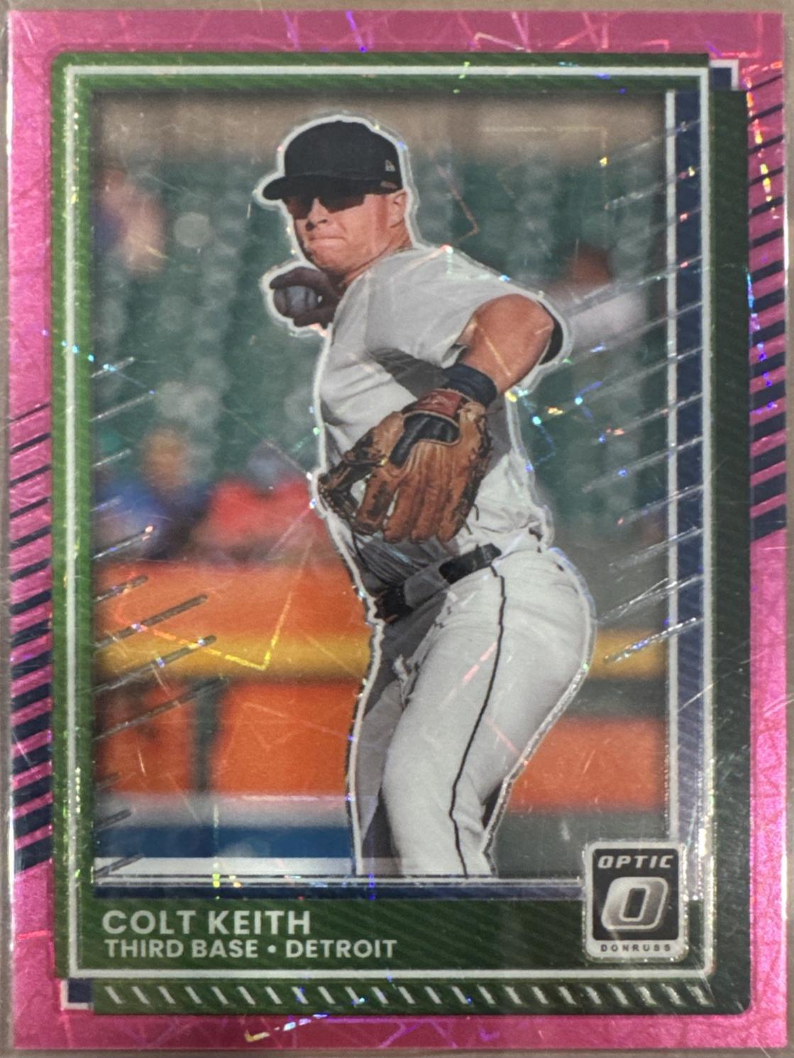 Colt Keith [Pink Velocity Optic] #80