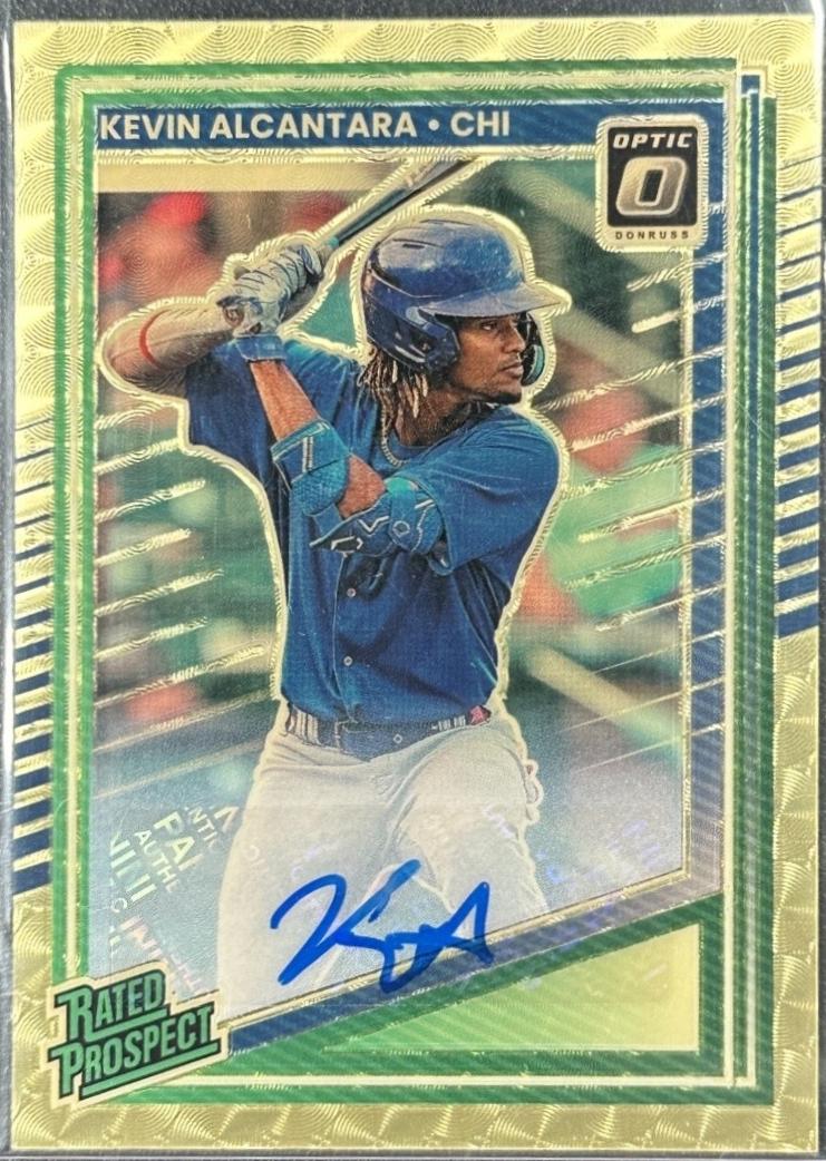 Kevin Alcantara [Gold Vinyl Optic Signature] #122