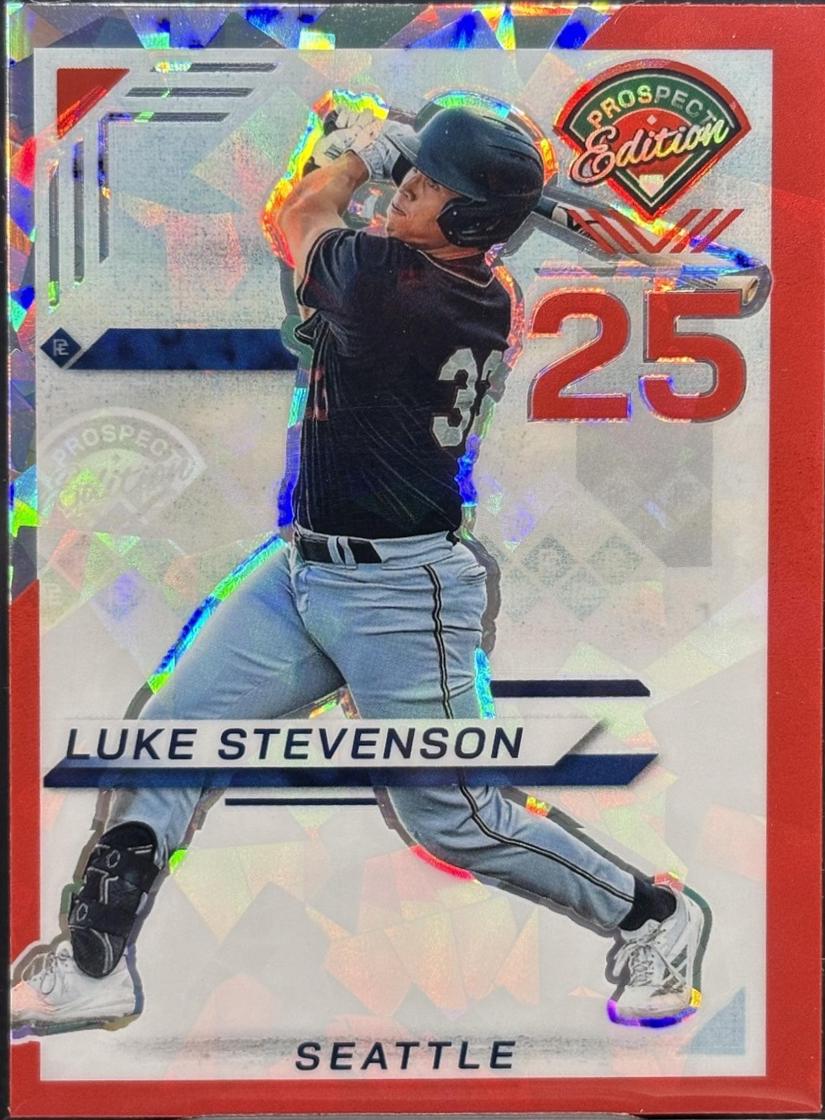 Luke Stevenson [Red Ice Holo Ticket] #136