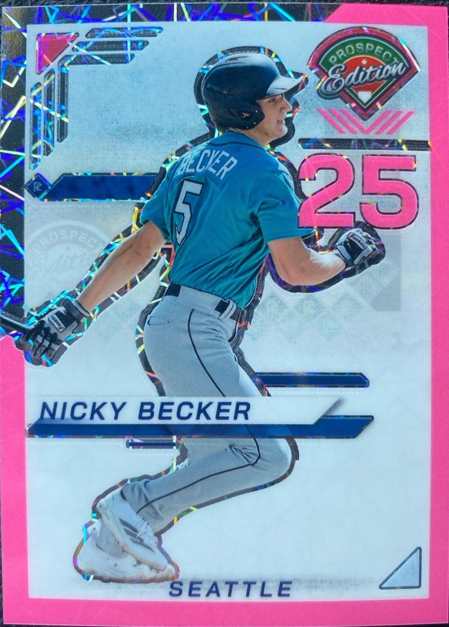 Nicky Becker [Pink Velocity Holo Ticket] #51