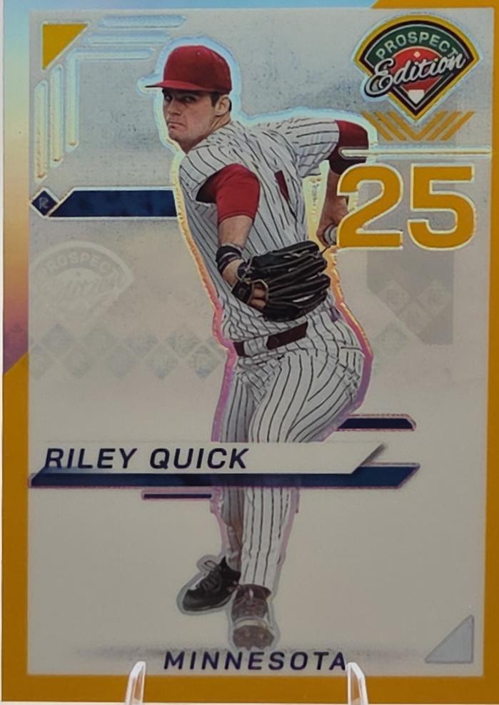 Riley Quick [Gold Holo Ticket] #38
