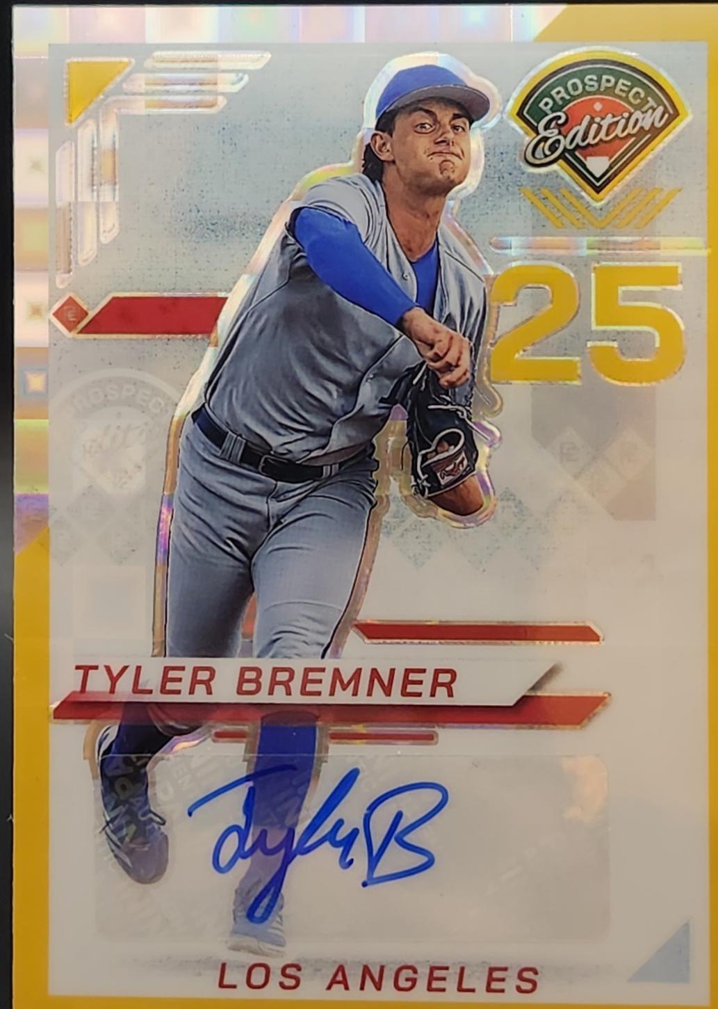 Tyler Bremner [Gold Pandora Holo Ticket Signature] #146