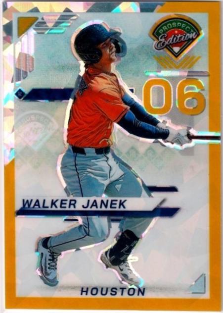 Walker Janek [Gold Ice Holo Ticket] #112