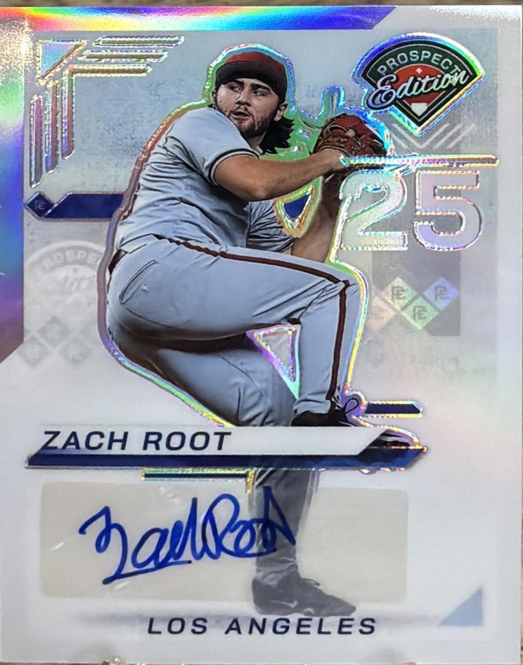 Zach Root [Holo Ticket Signature] #199