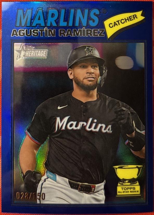 Agustin Ramirez [Blue Bordered Chrome] #13