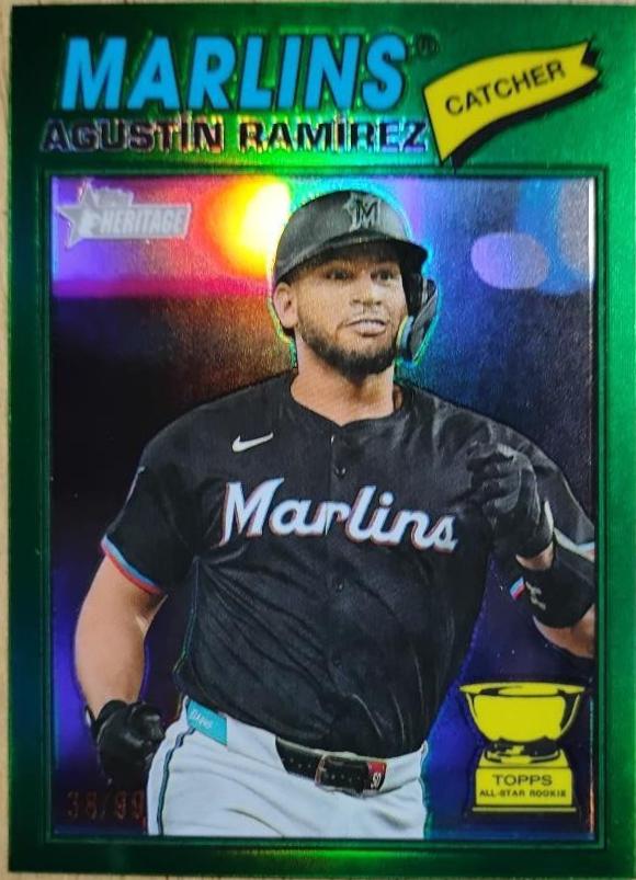 Agustin Ramirez [Green Bordered Chrome] #13