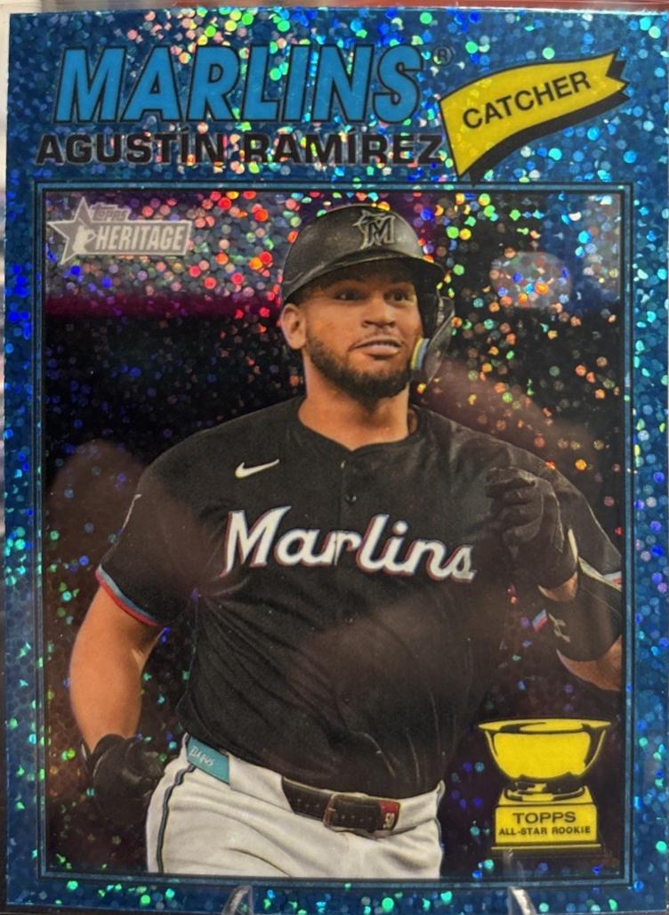 Agustin Ramirez [Light Blue Sparkle Chrome] #13