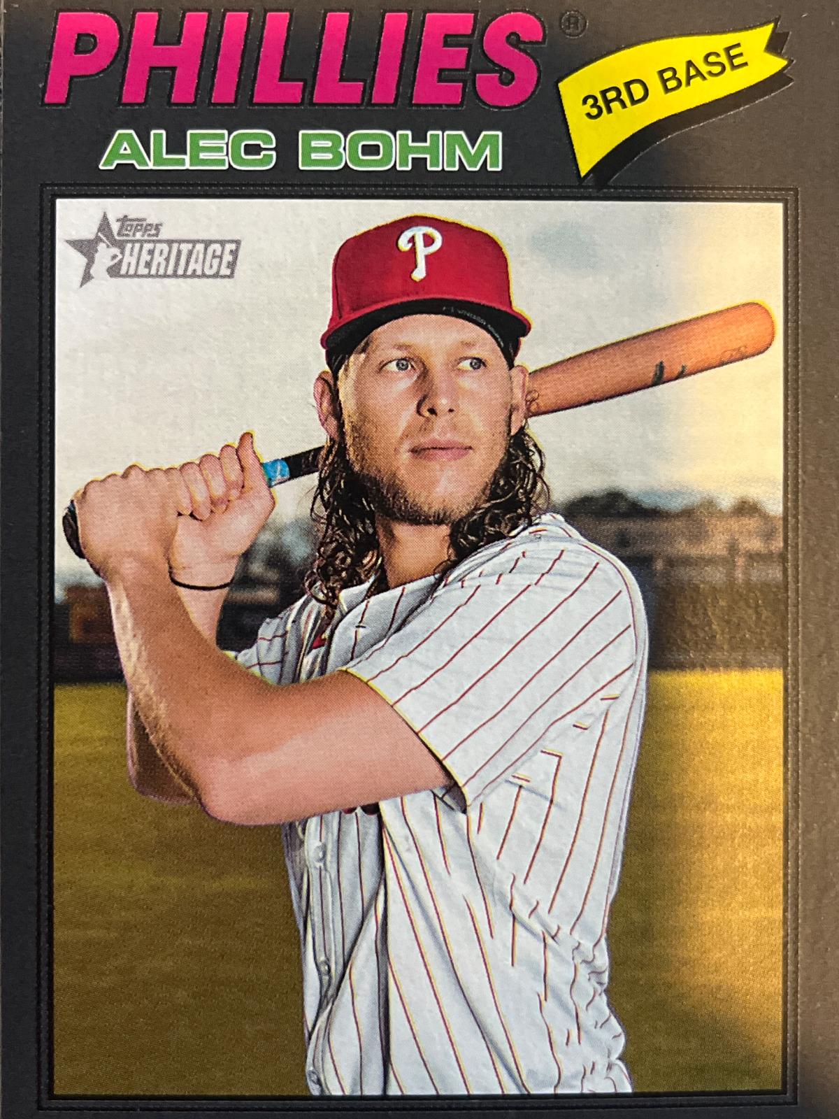Alec Bohm [Dark Gray Bordered] #81
