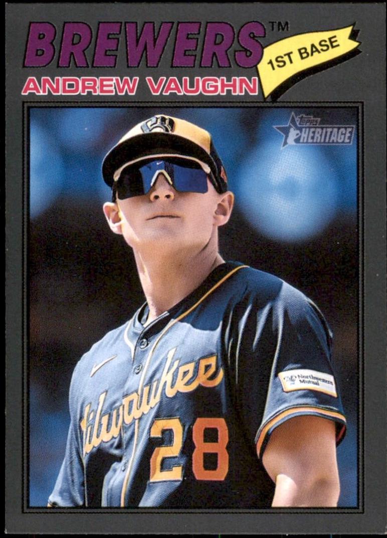 Andrew Vaughn [Dark Gray Bordered] #309