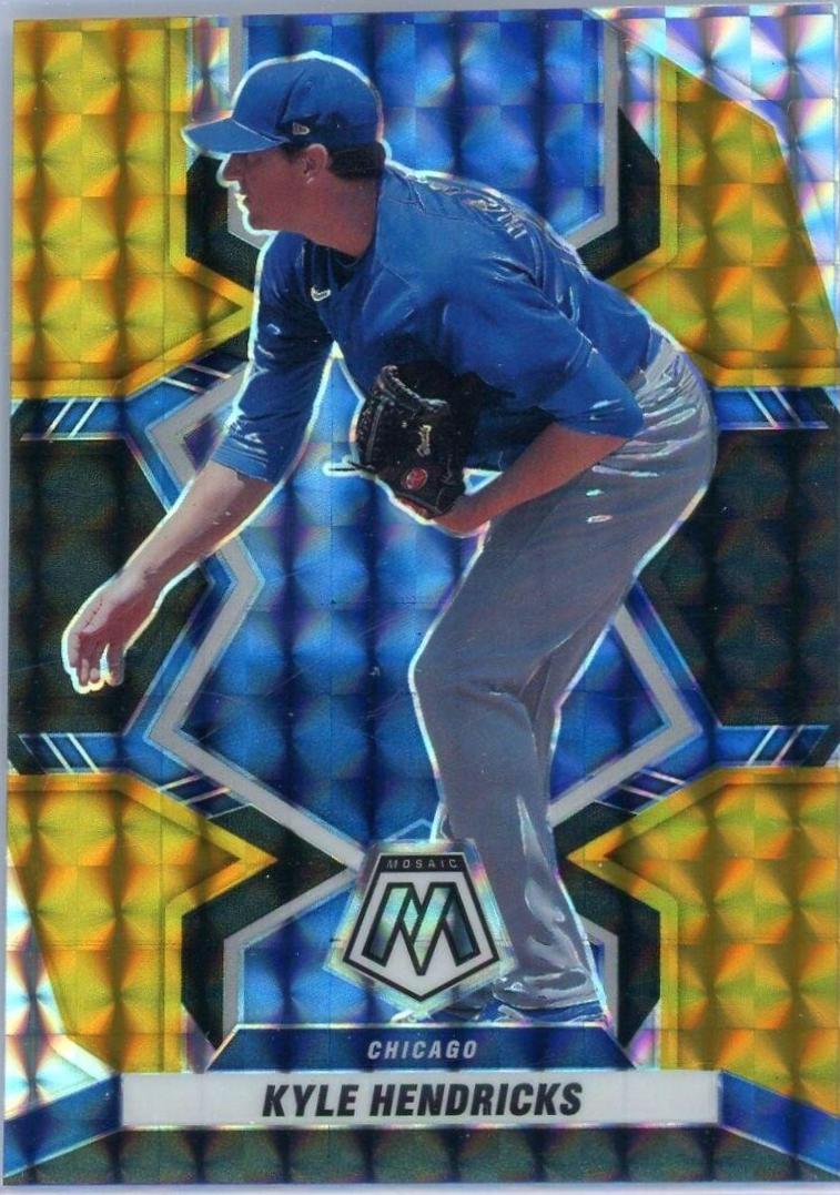 Kyle Hendricks [Choice Black Gold Mosaic] #24