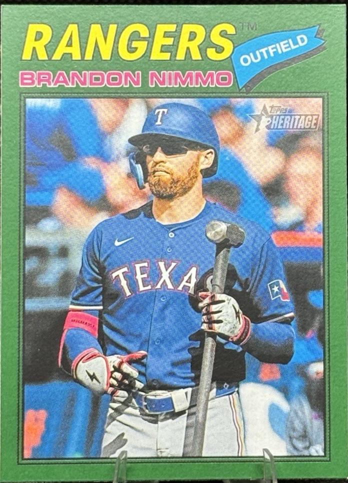 Brandon Nimmo [Green Bordered Chrome] #119