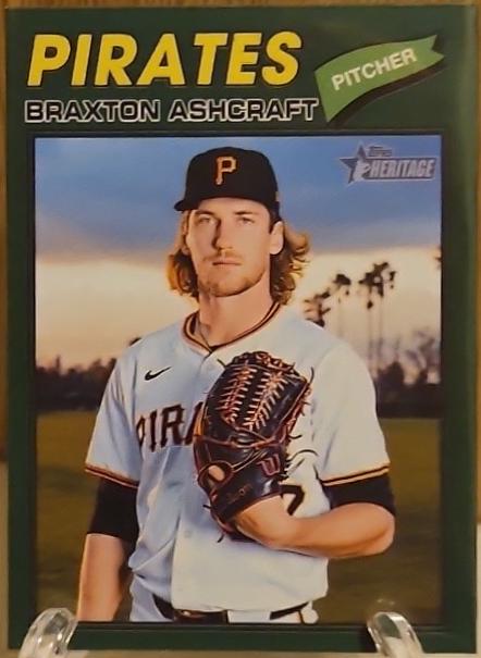 Braxton Ashcraft [Dark Green Bordered] #134