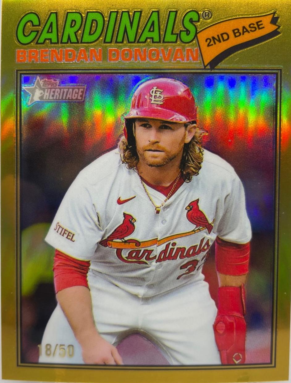 Brendan Donovan [Gold Bordered Chrome] #95