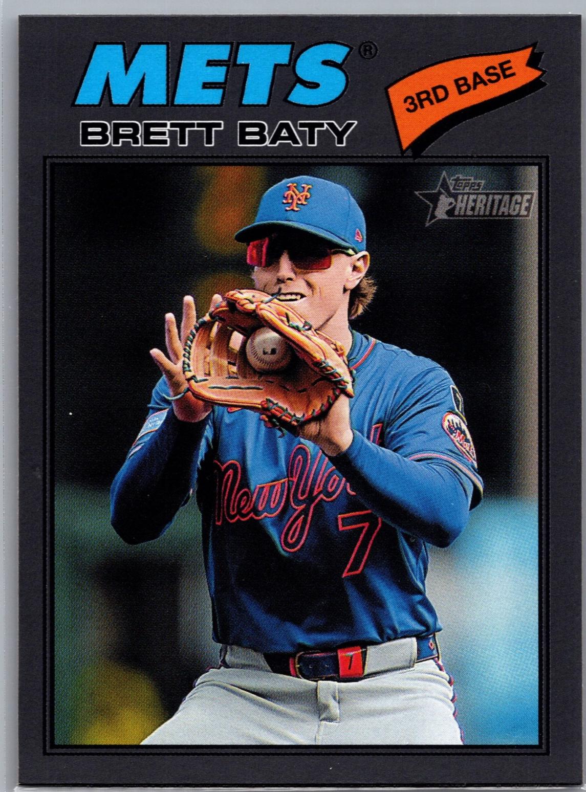 Brett Baty [Dark Gray Bordered] #19