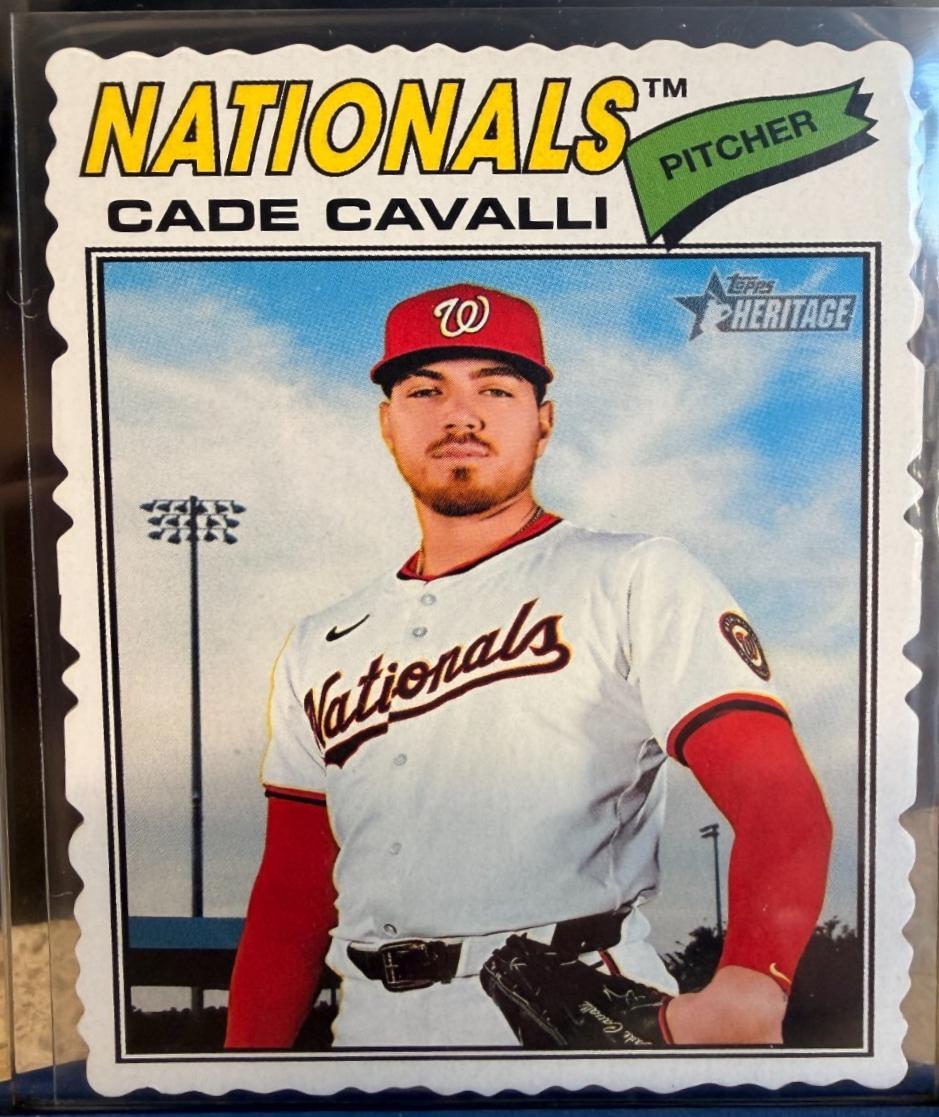 Cade Cavalli [Deckle Edge] #68