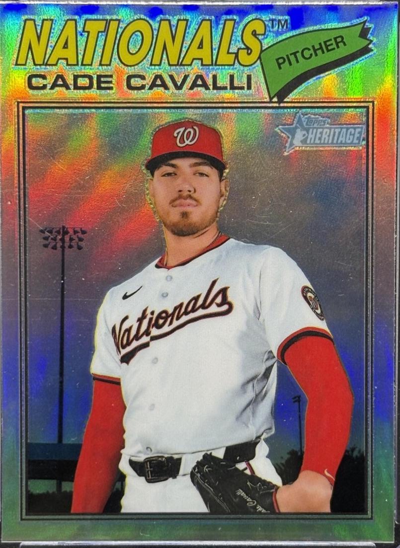 Cade Cavalli [Refractor Chrome] #68