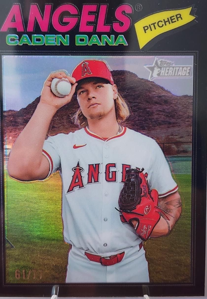 Caden Dana [Black Bordered Chrome] #121