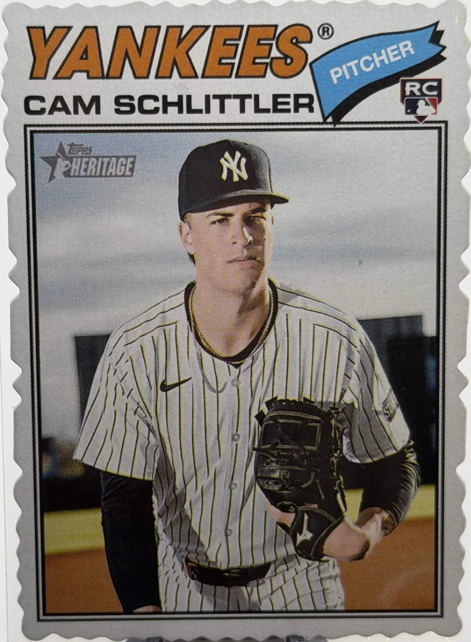 Cam Schlittler [Deckle Edge] #222
