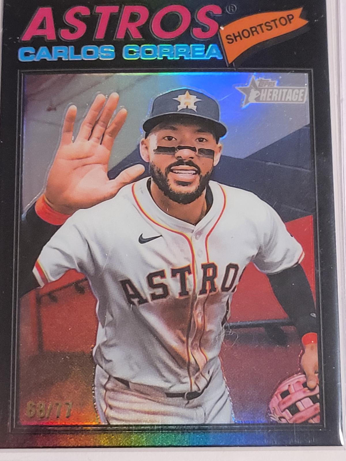 Carlos Correa [Black Bordered Chrome] #154